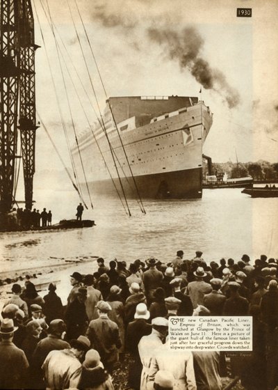 Start britské císařovny, Glasgow, 11. června 1930, 1935. od Unbekannt
