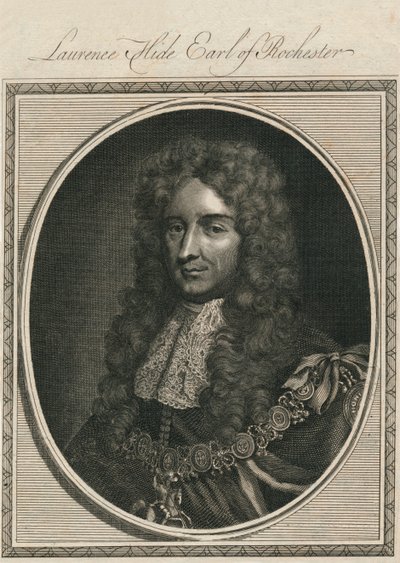 Laurence Hide hrabě z Rochesteru, 1785. od Unbekannt