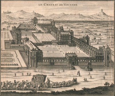 Chateau de Vincennes, 1723. od Unbekannt