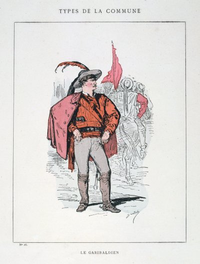 Garibaldian, Pařížská komuna, 1871. od Unbekannt