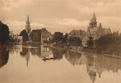 Jezero lásky, c1928 od Unbekannt