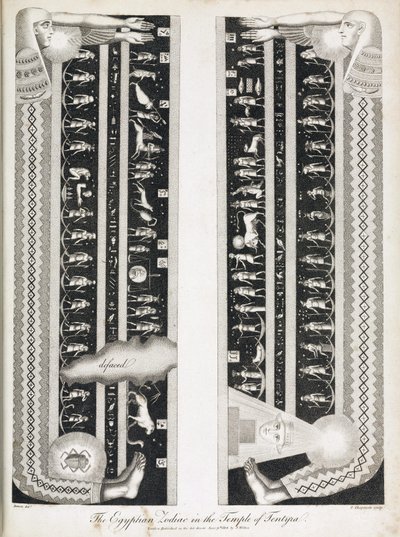 Le zodiaque egyptien du temple d