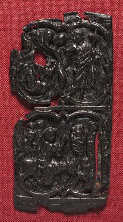 Kožený panel, c. 1350-1400. od Unbekannt