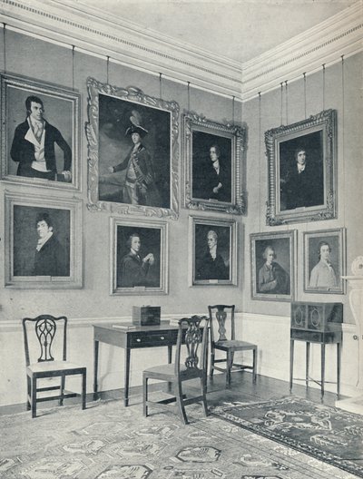 Zanechání portrétů v přijímacím pokoji, 1926 od Unbekannt