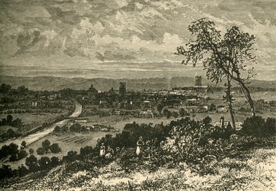 Leeds v rané části osmnáctého století, 1898. od Unbekannt