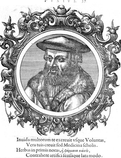 Leonhard Fuchs , německý botanik a lékař od Unbekannt