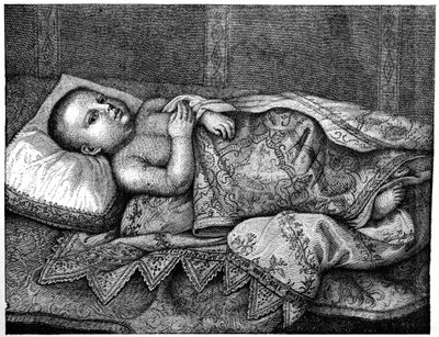 Leopoldo de Medici 1617-1675 v jeho kolébce, 1882 od Unbekannt