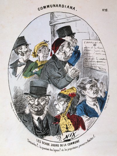 Les Beaux Jours de la Commune, 1871 od Unbekannt