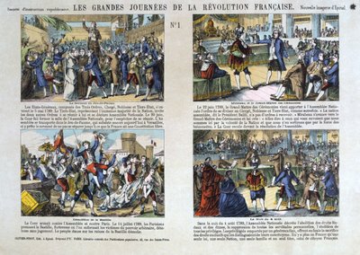Velké dny francouzské revoluce, revoluce roku 1789, Francie od Unbekannt