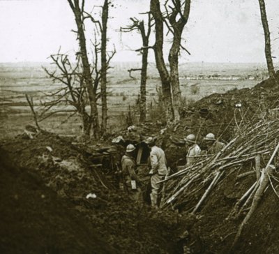 Les Éparges, severní Francie, 1915. od Unbekannt