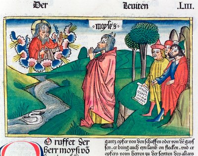 Leviticus 1:1-7: Zákon obětin od Unbekannt