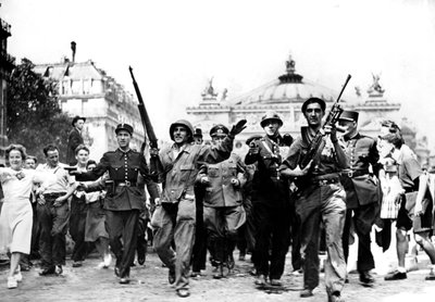 Osvobození Paříže, 25. srpna 1944 od Unbekannt