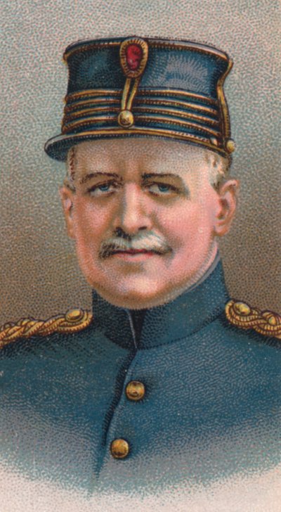 Generálporučík Felix Maximilien Eugene Wielemans 1863-1917, náčelník štábu, 1917 od Unbekannt