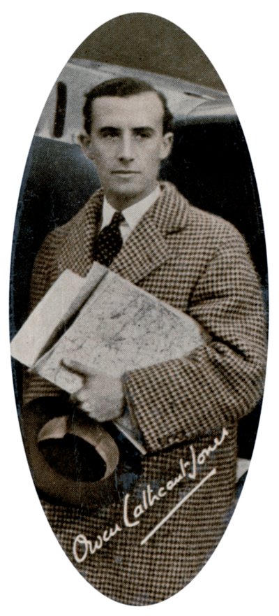 Poručík Owen Cathcart Jones, britský pilot, 1935 od Unbekannt