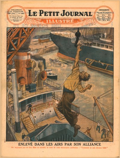 Zvedl do vzduchu jeho snubní prsten, 1929. od Unbekannt