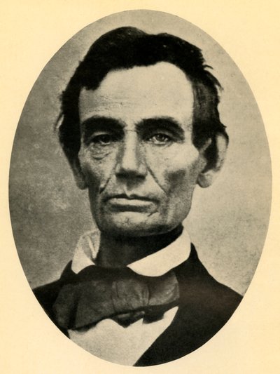 Lincoln, 1858, 1930. od Unbekannt