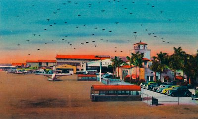 Lindbergh Field a administrativní budova. San Diego, Kalifornie, c1941 od Unbekannt