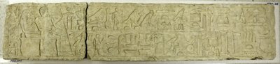 Lintel z Mereruky, c. 2350-2311 před naším letopočtem. od Unbekannt