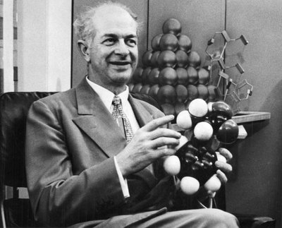 Linus Pauling, americký chemik, c1954 od Unbekannt