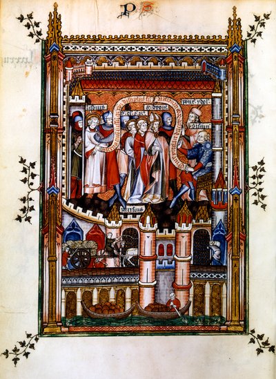 Lisbius se prohlašuje za Kristova učedníka, 1317 od Unbekannt