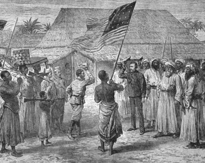 Livingstone...: The Great Missionary-Explorer nalezený Stanleyem, 1870, 1901. od Unbekannt