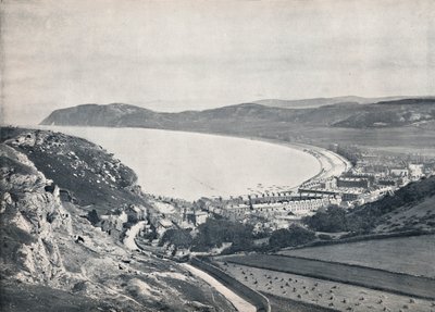 Llandudno - Pohled dolů z hory, 1895 od Unbekannt