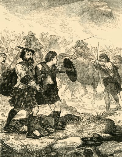 Lochiel v Killiecrankie, 1881. od Unbekannt