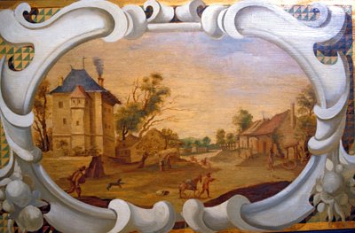 Loire Atlantique N* 042 - Chateau de Haute Goulaine - Malované dřevo od Unbekannt