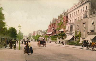 Londýn. Bayswater Road, 1900. od Unbekannt