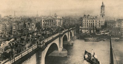 London Bridge, c1906 od Unbekannt
