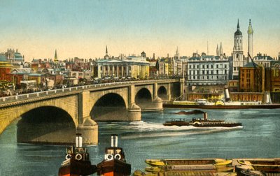 London Bridge, c1910. od Unbekannt