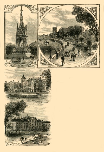 Londýn. Západní předměstí, c1876. od Unbekannt