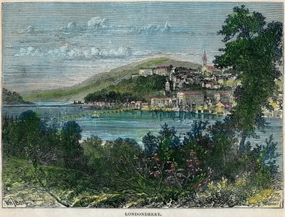 Londonderry, Ulster, Irsko, c1880 od Unbekannt