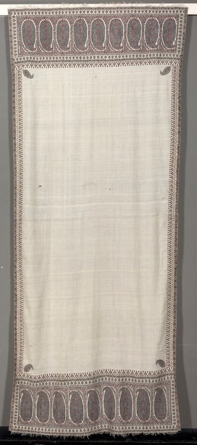 Dlouhý šál, c. 1815. od Unbekannt