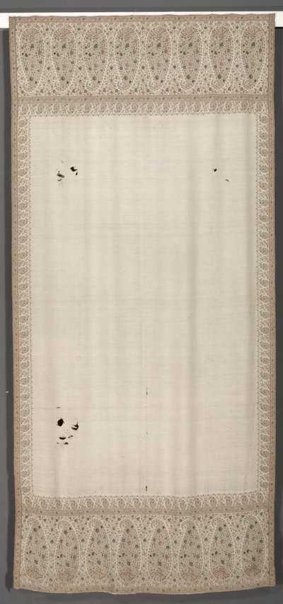 Dlouhý šál, c. 1815. od Unbekannt