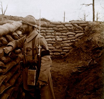Rozhledna, c1914-c1918 od Unbekannt
