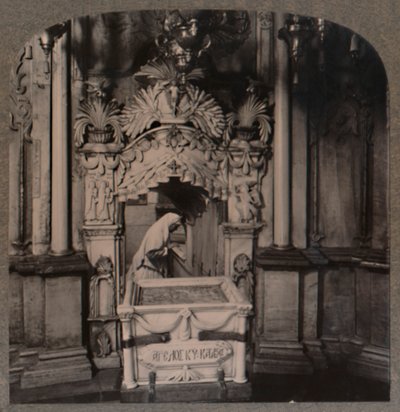 Pohled z Andělské kaple k Božímu hrobu, Jeruzalém, c1900 od Unbekannt