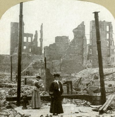 Při pohledu na severovýchod od rohu Ellis a Powell Sts, 1906. od Unbekannt