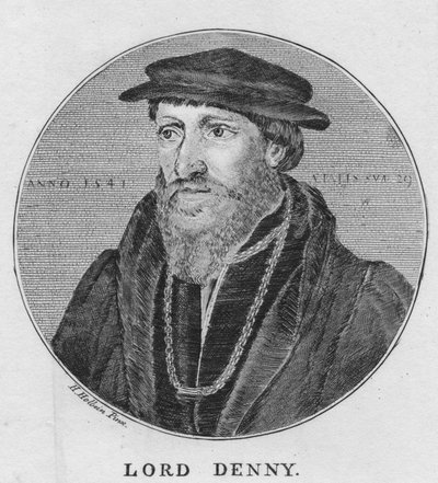 Lord Denny, 1541, počátek 19. století. od Unbekannt