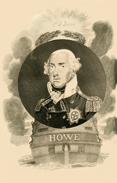 Lord Howe, 1726-1799, 1816. od Unbekannt