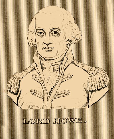 Lord Howe, 1726-1799, 1830. od Unbekannt