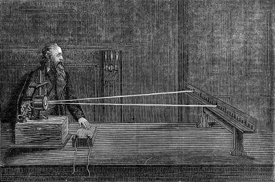 Lord Kelvins zrcadlový galvanometr, 1876 od Unbekannt