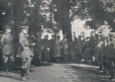 Lord Kitchener promlouvá k indickým pacientům, 20. července 1915, 1939 od Unbekannt