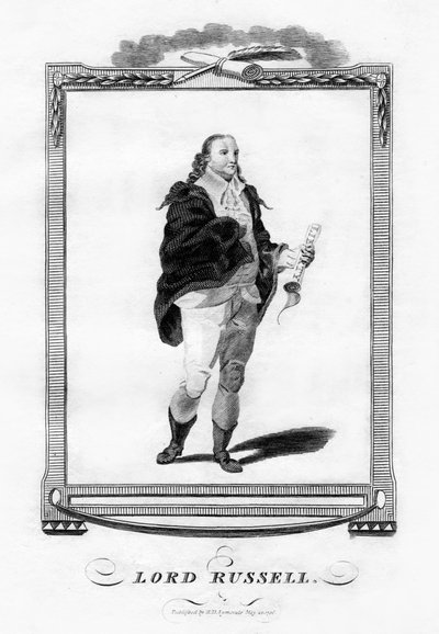 Lord Russell , anglický politik, 1796 od Unbekannt