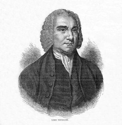 Lord Thurlow, britský právník a politik konzervativců, c1800 1878 od Unbekannt
