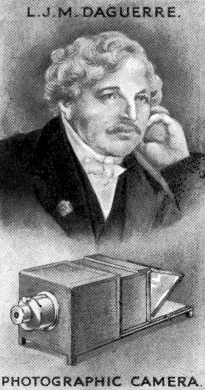 Louis-Jacques-Mande Daguerre, francouzský umělec a chemik, c1924 od Unbekannt