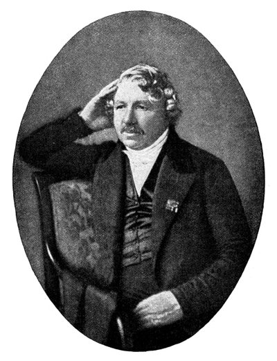 Louis Daguerre 1787-1851, francouzský fotograf, 1900 od Unbekannt