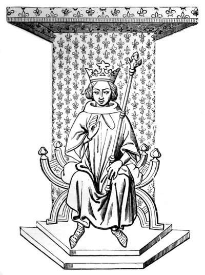 Ludvík IX., 14. století, 1870 od Unbekannt