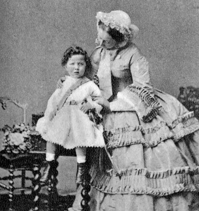 Louis Napoleon, princ Imperial, jako malé dítě, c1858 od Unbekannt