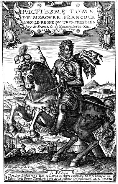 Ludvík XIII Francie, 1623 od Unbekannt